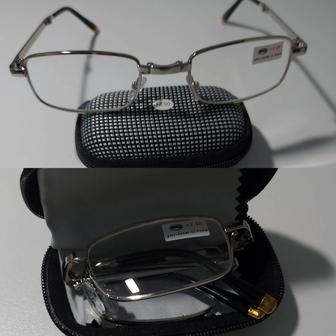 В наличии складные очки +2,0,+2,5, очки для чтения, очки для зрения