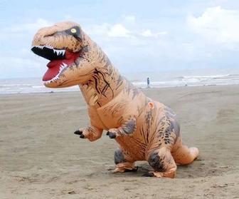 Карнавальный детский костюм, Надувной динозавр T-Rex