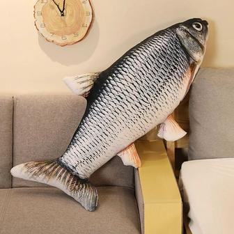 Игрушка подушка рыба декор