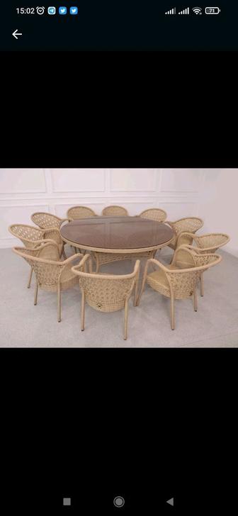 Комплект Milano ротанговая мебель от 4 до 10 персон