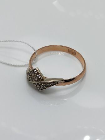 Золотое кольцо, проба 585 RUS
