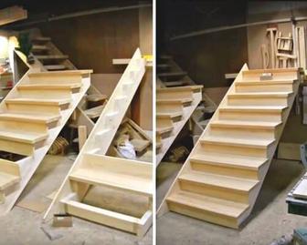 Изготовление лестниц услуги плотника