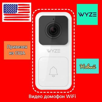Американский дверной видеодомофон звонок Wyze Doorbel Онлайн Live 24/7