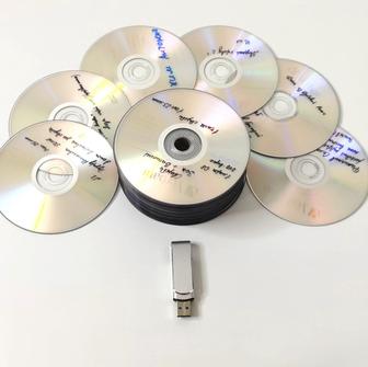 Запись с дисков CD и DVD! Запись на диски DVD, CD! Оцифровка дисков!