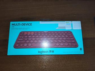 Клавиатура Logitech K380 Multi-Device красный
