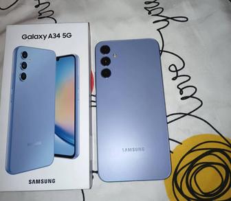 Смартфон Samsung Galaxy A34 5G 128 ГБ фиолетовый