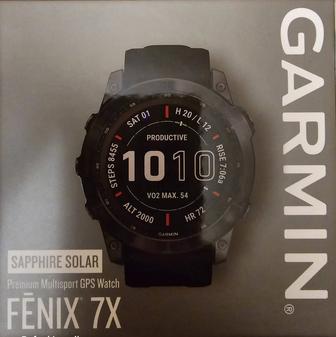 Часы Garmin Fenix 7X Sapphire solar