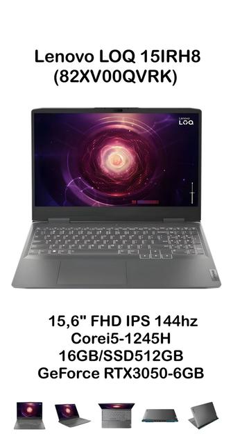 Ноутбук Lenovo i5-12450H/RTX3050/16GB/SSD512