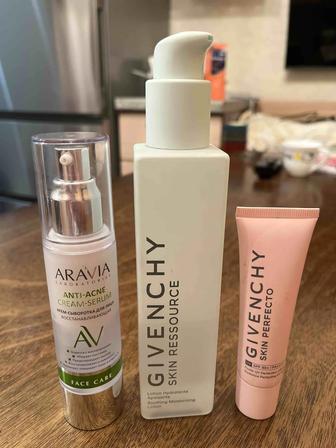 Givenchy, payot, likato, Aravia