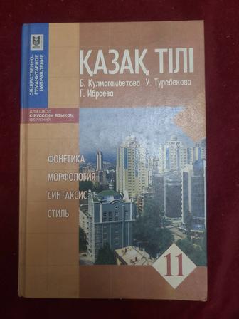 Книга по казахскому языку,11 класс