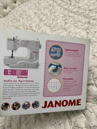 Швейная машина Janome Sew Mini DeLuxe белый
