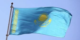 Флаг Казахстан | қазақстан (2 на 1 м, госстандарт)