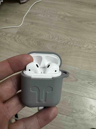 оригинал Наушники Apple AirPods with Charging Case белый