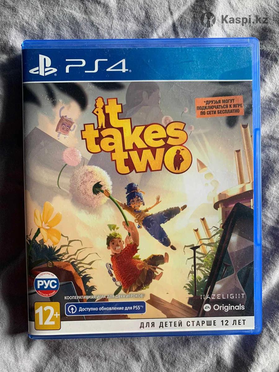 It takes two PS4/5: №114283585 — игры для приставок в Астане — Kaspi  Объявления