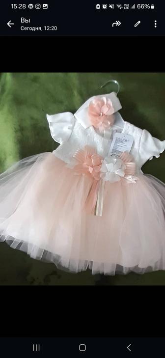 Платье нарядное для маленьких принцесс
