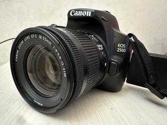 Canon 250D и фирменная сумка