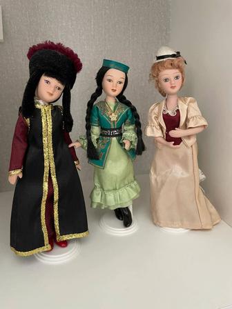 Керамические куклы в народных костюмах