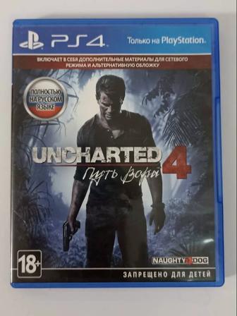Диск для PS4Uncharted 4: Путь вора Uncharted 4: A Thiefs End
