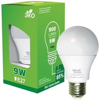 Лампа LED E27 9W