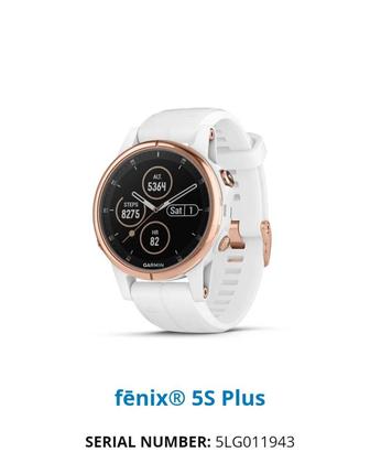 Garmin fenix 5S Plus Sapphire music смарт часы