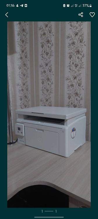 Продам принтер HP LaserJet Pro M130a белый