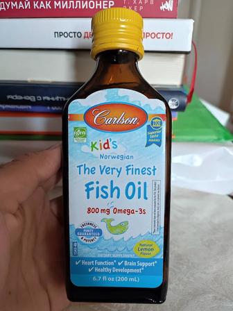 Fish oil Omega-3 kids Рыбий жир детский
