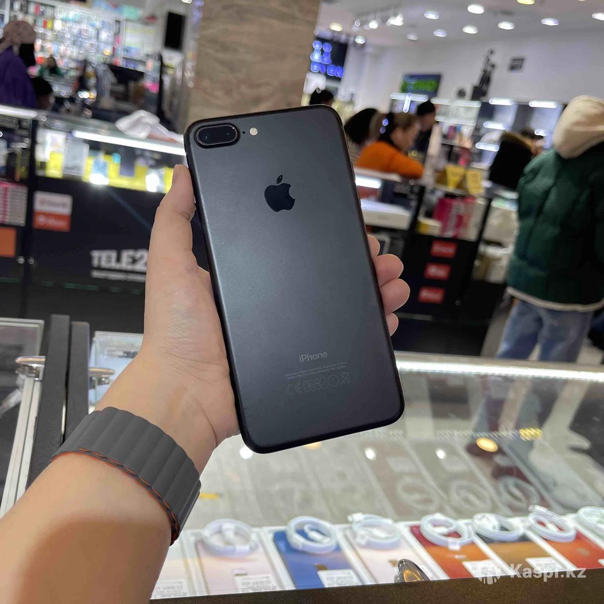 iPhone 7 Plus 32Gb,коробка есть,состояние идеал: №113603437 — мобильные  телефоны в Алматы — Kaspi Объявления