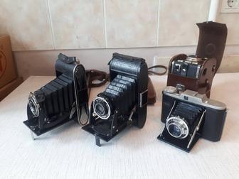 Старинный немецкий фотоаппарат.