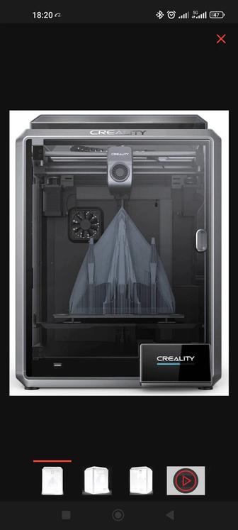 Продам 3д принтер Creality K 1max