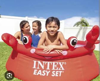 Продам детский надувной бассейн каркасный балоны INTEX оптовый