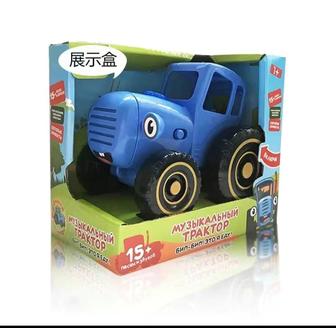 Игрушки синий трактор