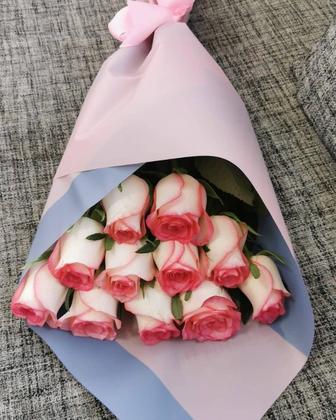 Бесплатная доставка цветы розы хризантемы ромашки Актобе