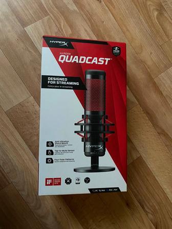 Продам профессиональный микрофон Hyper x Quadcast