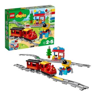 LEGO Поезд на паровой тяге 10874, деталей 59 шт