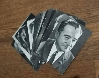 Продам набор винтажных открыток писателей СССР