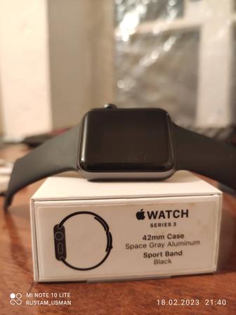 Apple watch series 3, 42mm, space grey