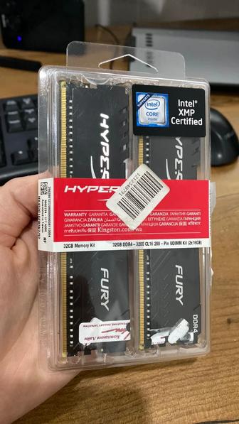Продам б/у память HyperX FURY DDR4