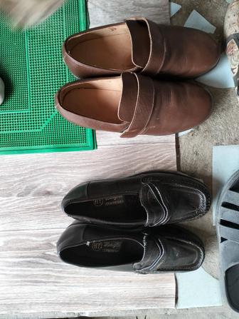 Обувь разного типа и новые и б/у в хорошем состоянии ,натуральная кожа иЭКО