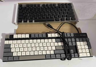 Клавиатура Rapoo V500PRO черный, с доп клавишами