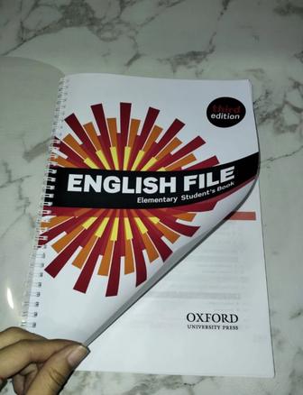 English File Elementary and Beginner Student Book и Work Book