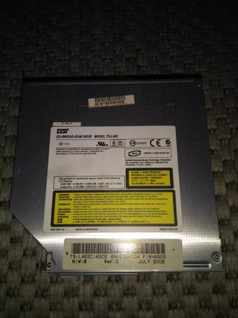 Продам дисковод для ноутбука Model TS-L462, крепление для HP Compaq nx6110