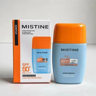 Mistine Aqua Base Ultra Protection ClearLight Солнцезащитное молочко SPF50