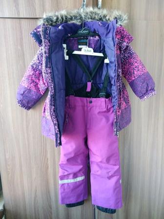 Детский зимний комплект-куртка и комбензон. Размер 30 рост 116