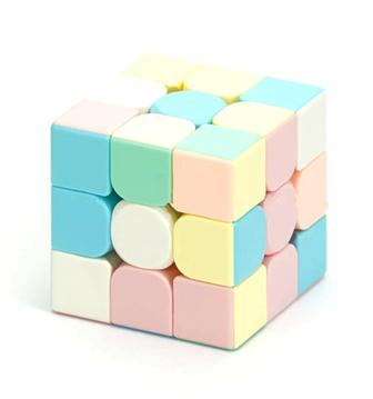 Кубик рубика 3x3, пастельные цвета