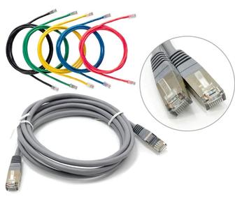 Сетевые кабели для интернета, лан lan кабель патчкорды разной длины
