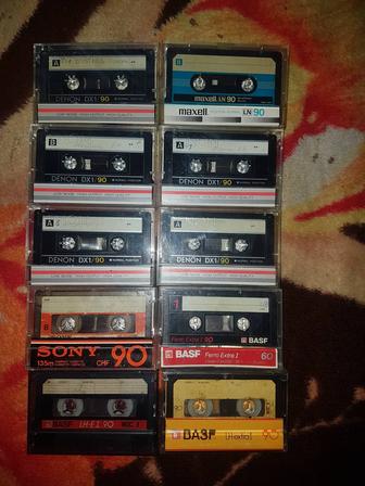 Разные кассеты audio/video