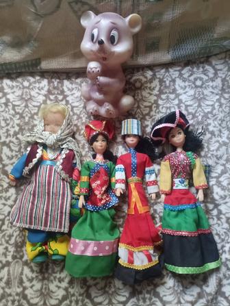 Куклы национальностей винтажный