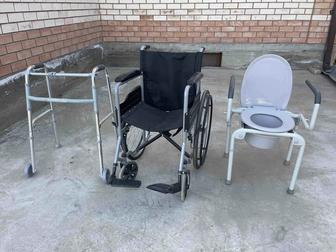 Инвалидная кресло,ходунки,кресло туалет