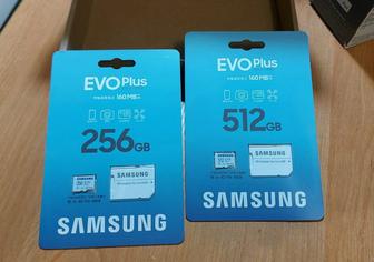 MicroSD 512Gb Samsung Evo Plus микро сд качественные