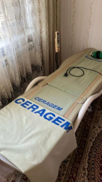 Продается массажная кровать CERAGEM, б/у, в отличном состоянии.